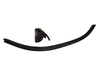 Guarnizione verticale del finestrino posteriore 1/4. Porsche 356 B-T6 / 356 C - 64454320160