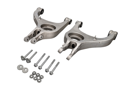 Rear lower track control arm set. Porsche 970 Panamera 2010-16 - 97033104104, 97033104103, 97033104102, 97033104204, 97033104203, 97033104202, 99907285701, 99907285401, 99908444501, 99633121900, PAF007648, 97034121700, WHT008736