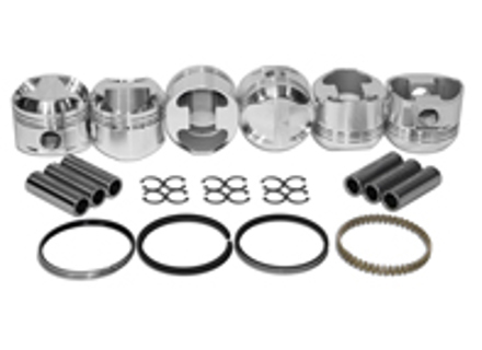 Kolbensatz, JE Forged. Porsche 911S 2.2/2.4 - 008 911 84P JE, 008 911 86EP JE, 008 911 86SP JE, 00891184PJE, 00891186EPJE, 00891186SPJE