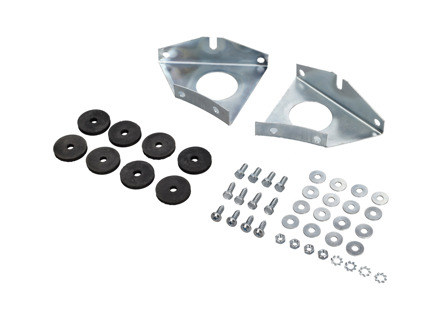 Number plate installation set. Porsche 912/911 1965-73 - 90170105124, 90170105125 - BMP11.3.100, JG.051.24, 9400004, 1682002110, 8573