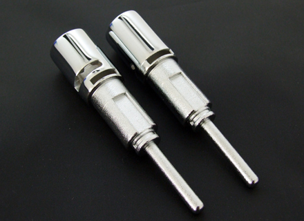 Door lock receiver sleeve. Set of 2. Porsche 356 - PCG53106500/600, PCG53106500, PCG53106600