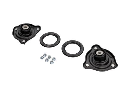 Stoßdämpfer-Federbein & Kontaktlagersatz. Porsche 996 C4 / Turbo 99634301504 / 99634301604 - 996-343-015-04, 996-343-016-04, 99634301504, 99634301604 - 996-343-015-04, 996-343-016-04, 1642400570, 1642400580