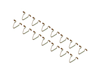 Door moulding clip, SET OF 14. Porsche 911/964/993 1965-98 - 99959132601, 99959132602 - 9400032, 1686550100, 1686550200