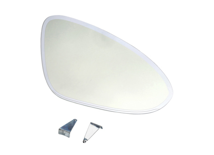 Cristal de retrovisor exterior (convexo), regulable, derecho para vehículos con volante a la izquierda. Porsche 971 Panamera / 976 Panamera - 971857522C - ZJ-7143-R