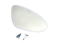 Vetro specchietto retrovisore esterno (convesso), oscurabile, destro per guida a sinistra. Porsche 971 Panamera / 976 Panamera - 971857522C - ZJ-7143-R