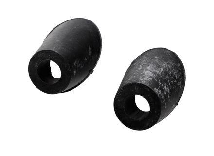 Set passacavo interno ed esterno per albero tergicristallo. Porsche 356 - 64462829240, PCG62829200