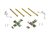 Brake pad pin kit front. Porsche 924 / 944 - 94435195201, 94435195202 - 68374, 1664000110