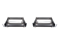 Base de siège inclinable S-siège avec curseurs (PAIRE). Porsche 911 69-73 - 91152106700, 91152106800, 91152148100, 91152148200 - SET11.1.118, SET11.1.139, SET11.1.139, SET111118, SET111139, SET111139