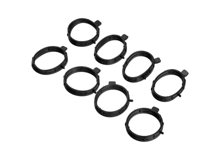 Dichtung für Zündkerzenbohrungen in Ventildeckeln, 8er-Set. Porsche 957 Cayenne / 958 Cayenne / 970 Panamera - 94810593702 - 523.100