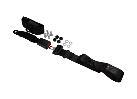 Static 2-point rear lap belt (Set of 2). Porsche 911 78-89 / 964 / 993 / 968 / 924 / 944 - 47785779570B, 911116