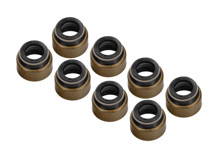 Valve stem seals. PACK OF 8 Porsche 924 S / 944 - 92810419312, 92810419313, 91110419300, 91110419303, 92810419308, 96410411107, 596.981, 96410411106