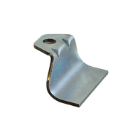 Staffa scambiatore di calore di scarico. Porsche 356B / 356C - 61621124300