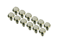 Door hinge bolts SET OF 12 . Porsche 911 74-89 / 964 / 993 - 99909301002, 99909301008