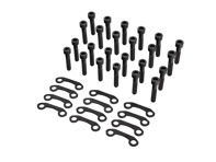 Driveshaft Bolt & Retainer Plate set. Porsche 911 930 Turbo 3.3L - 90006712301, 91133219100