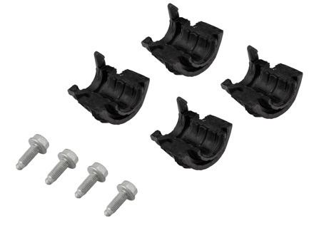 Stabilizer bar bushes (Rear) 24.10mm, SET OF 4. Porsche 955 / 957 / 958 Cayenne - 95533379240, 95533379200, N10697801