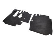 Pedalen set. Porsche 356B (T6) / 356C LHD auto's - 64455106306, 64455106406 - JG.063.06