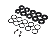 Front Seal and Dust Cover Kit for 10 Piston Brake Calipers. Porsche 958 / 9YA Cayenne / 971 / 976 Panamera / 9J1 Taycan - 95835131300 - 227004