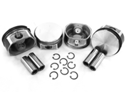 Set pistone, Flat top 90x66mm. Porsche 914 - VW9000T4FP