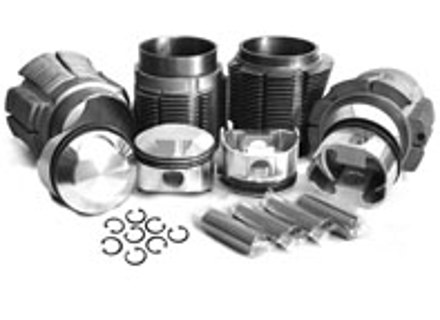 Cilindro maggiorato e kit pistoni forgiati JE 86mm. Porsche 356A/356B - 008 11 86A JE, 0081186AJE