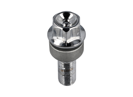 Wheel bolt chrome-plated +5mm Longer Porsche 996 / Boxster / 997 / Cayman / Cayenne / 991 / 992 / Macan / Panamera - 99736120301, 99736120302, 9973612031, 99636120300, 99636120301, 99636120302