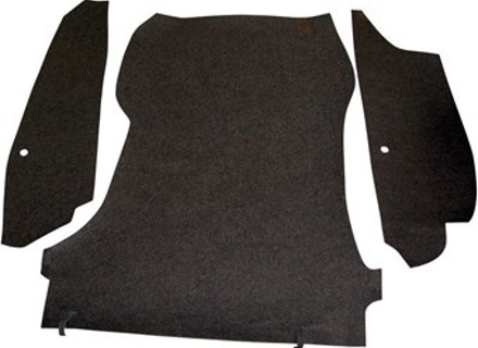 Luggage boot carpet set. Porsche 911/912 63-68 - 90155104520, 1689500110, 90155104920, 90155105020