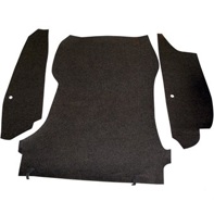 Juego de alfombras para maletero. Porsche 911/912 63-68 - 90155104520, 1689500110, 90155104920, 90155105020