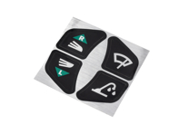 Sticker set, wiper and turn signal. Porsche 911 - 90155933000 - 901.559.330.00, 1601502110