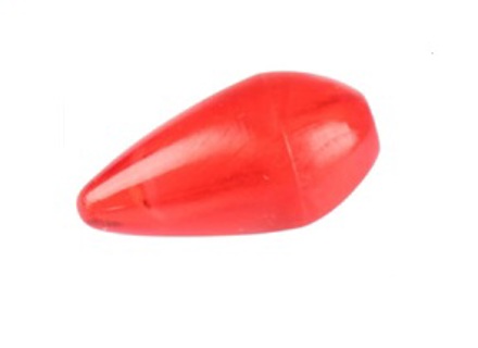 Punta de antena roja Hirschmann. Porsche 356 / 356A / 356B / 356C - EQ009500 - 1600950100