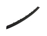Front Bumper Upper Centre Disc Grille, Satin Black. Porsche 958 Cayenne 2010-17 - 958505973009B9, 958505973009B, 995850597300G2L - POR958505973009B9#F