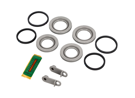 Hochleistungs-Bremssattel-Dichtungssatz für die Vorderachse, 36 mm und 40 mm. Passend für Porsche 964 / 996 / 997 / 944 / 986 / 987 - 95135191911, 95135191910, 95135191701, 95135191700 - 663601