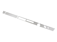 Dashboard aluminium facia trim set RHD. Porsche 911 / 912 - 91155201400 - 1689808410
