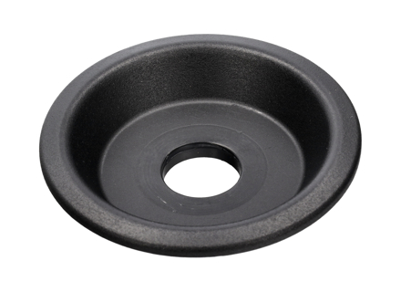 Couvercle de garniture de lunette de serrure de porte. Porsche 911 1977-86 - 91153169200, 91153169200/8