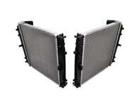 Radiator for Water Coolant Fluid, SET OF 2. Porsche 996 / Boxster 986 (OE Part No. 99610613151 / 99610613251) - 8MK376714291, 99610613151, 99610613151, 99610613150, 8MK376713791, 99610613251