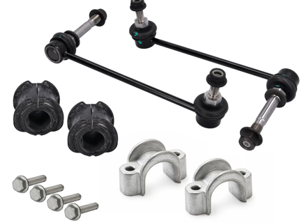 Rear stabilizer bar repair kit. Porsche 986 1997-04 - 99634306904, 99634307004, 99633377701, 99633379224, 90037805501
