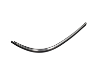 Paragolpes trasero esquina estrecha de goma y moldura. Porsche 911 1965-68 - 90150504300, 90150504302, 9453, 9455 - 1684400306