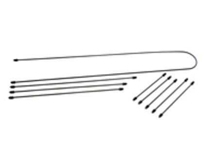 Set di 9 tubi freno in metallo. Porsche 911/912 1969-1976 - 90135560400, 90135560401