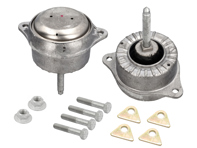 Engine mount kit, SET OF 2. Porsche 993 C4 Cabrio - 99337504909, 99337504905, 99337504907
