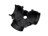 Heating air control box half t-piece. Porsche 911 - 91157104907, 91157105007, 90157104932, 90157105032, 91157104901, 91157104903, 91157104905, 91157105001, 91157105003, 91157105005, 91157105006 - 901 571 050 32 T-PIECE