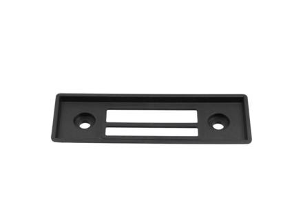 Radio bezel with split opening black plastic. Porsche 911 1974-89 - DAB11.2.111