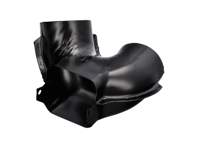 Pièce de distribution du ventilateur de chauffage. Porsche 911 SC - 91121113502 - ENG11.3.106, ENG113106, 63912