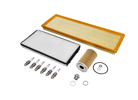 Kit de mantenimiento de servicio para Porsche 996 GT3 Aceite, filtros de aire, bujías, + Más - 99610090100, 99611013171, 90012301020, 94410719711, 99610722560, 99917019590, 99657221902, 157717, 00004400204