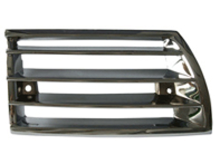 Grille de klaxon en métal avec finition chromée. Porsche 911/912 69-73 - 90155943127, 90155943227 - LI.013.001, LI.013.002, 9355, 9356, 911273, 911274, 1684500276, 1684500286