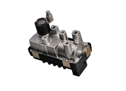 Attuatore per turbocompressore. Porsche 957 / 958 Cayenne 3.0 litri Diesel - 95512302500, 059145722J, PAB145873B