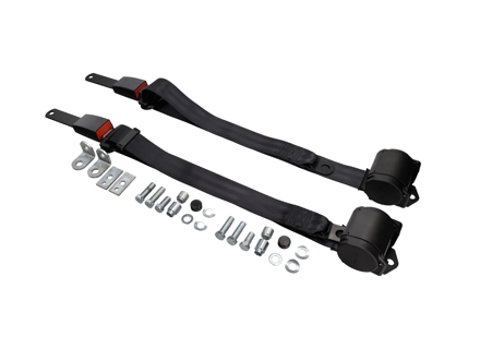 CEINTURES DE SÉCURITÉ - AVANT Automatique / Inertie VERTICAL B PILIER PAIRE DE BOUCLES DE MONTAGE DE SIÈGE - 92880312610, 9288031261070B