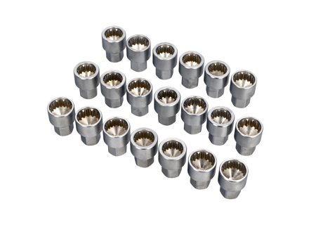Locking wheel bolt master set. Porsche 970 Panamera / 958 Cayenne - 95836105700, 95836105710, 99136198001 - HTO4061