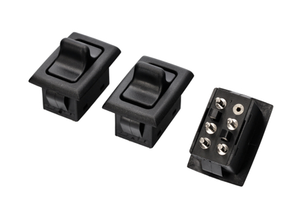 Electric window switch. Porsche 964 / 993 (SET OF 3) - 9646136210101C, 9646136210001C, 9646136210201C - URO-004181, EP380171, 1696700200