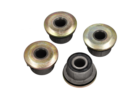 Blocco silenziatore superiore del braccio longitudinale. Set di 4. Porsche 911/912 - 90133105900, 90133105900HD - 901-331-059-00, 1650300100, URO-004041