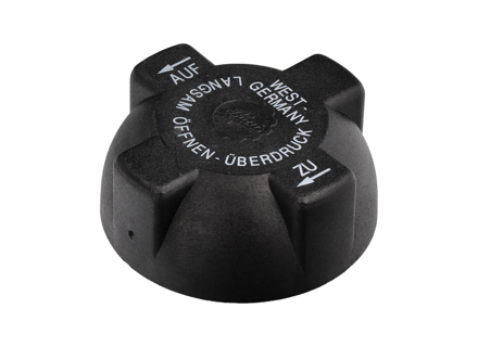 Bouchon de vase d'expansion/réservoir de liquide de refroidissement. Porsche Boxster 986 / Boxster 987 / Cayman 987C / 996 / 997 - 99610644704, 99610644703, 99610644702, 99610644701, 99610644700, 171121321D - 37520