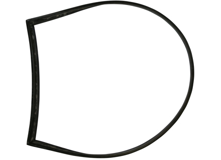 Dichtung für das hintere Seitenfenster (innen). Porsche 356 Coupé - 64454390500, 64454390300, 64454390400 - 356100, 356101, 1686000370, 1686000380