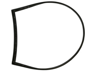 Guarnizione del finestrino posteriore (interno). Porsche 356 COUPE - 64454390500, 64454390300, 64454390400 - 356100, 356101, 1686000370, 1686000380